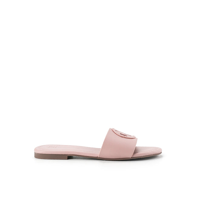 Hush Puppies Sandal Wanita Jacy Isabel Slide In Dusty Pink