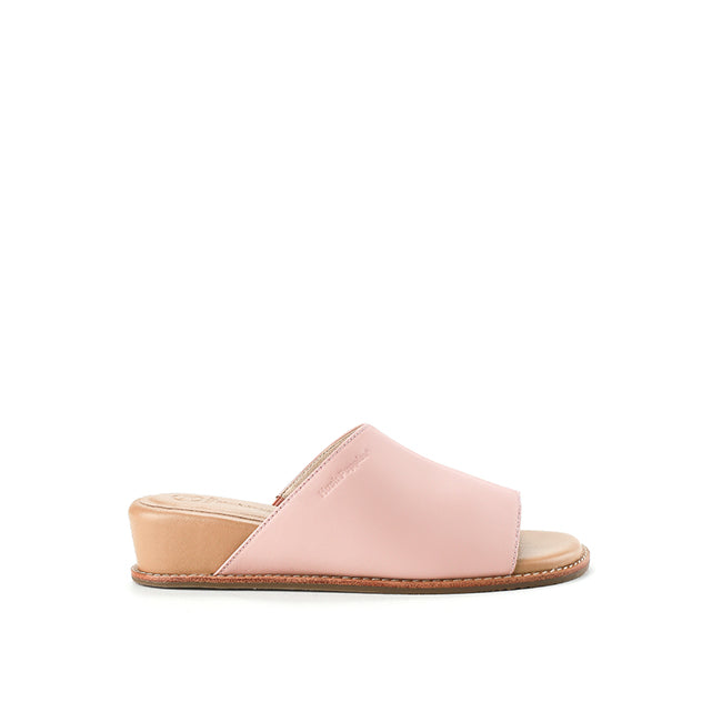 Hush Puppies Sandal Wanita Wedges Leslie In Dusty Pink