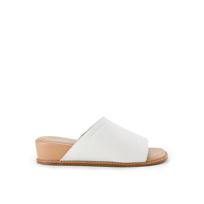 Hush Puppies Sandal Wanita Wedges Leslie In Off White