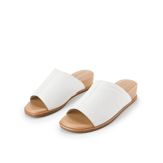 Hush Puppies Sandal Wanita Wedges Leslie In Off White