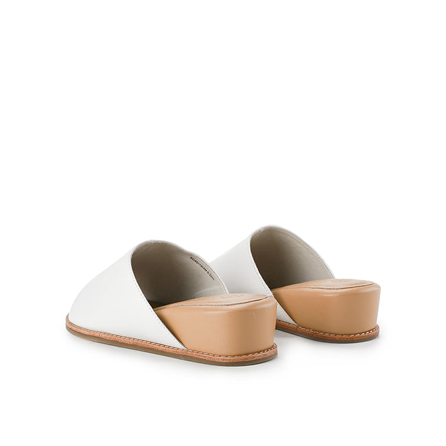 Hush Puppies Sandal Wanita Wedges Leslie In Off White