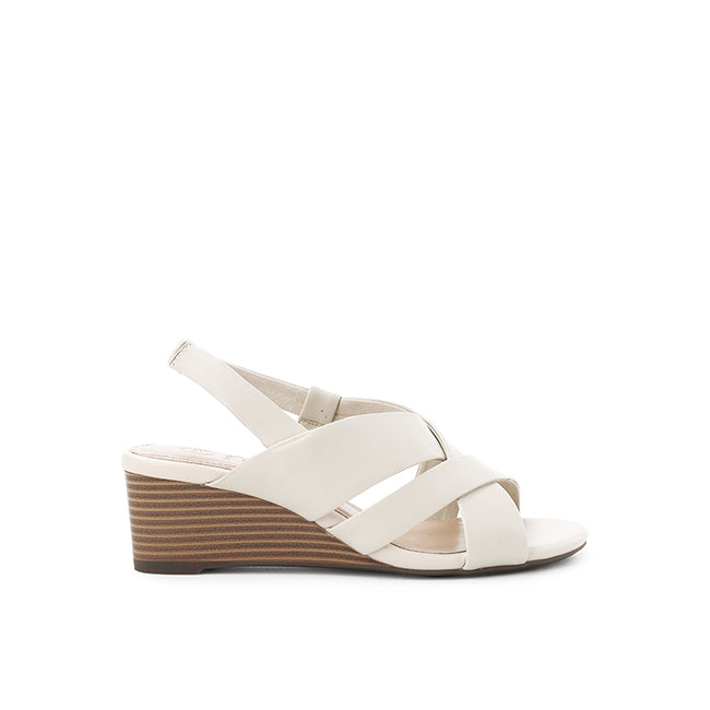 Hush Puppies Sandal Wedges Wanita Marion Fox In Beige