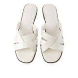 Hush Puppies Sandal Wanita Slide Kitty In Off White