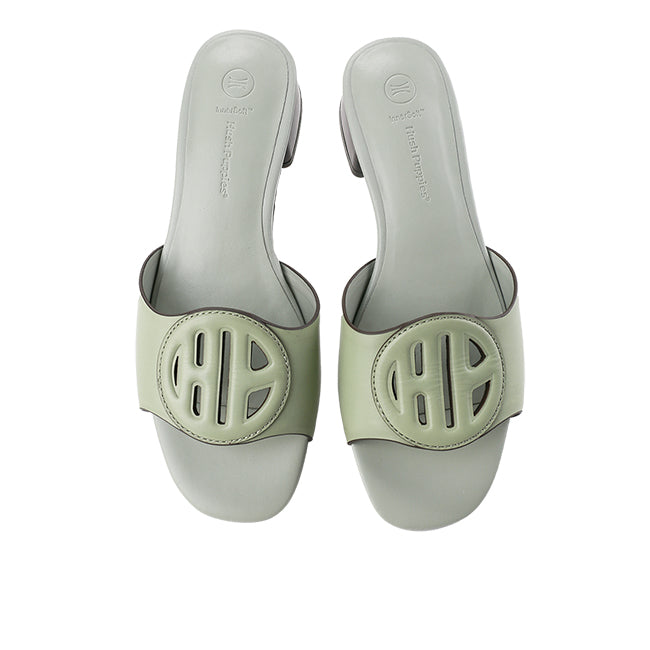 Hush Puppies Sandal Wanita Heels Lindsay In Sage