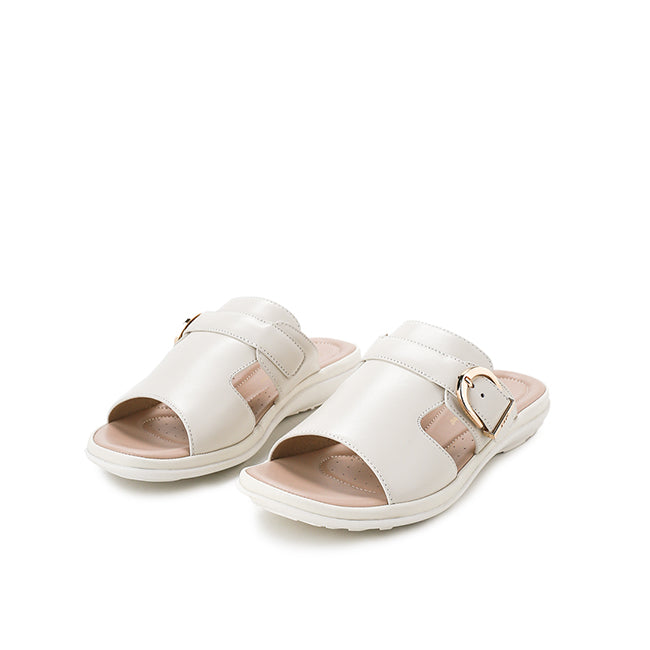 Hush Puppies Sandal Wanita Slide Monika Ava In Off White
