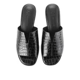 Hush Puppies Sandal Flats Wanita Salsa Coco In Black