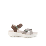 Hush Puppies Sandal Wanita Sandals Breathe Qtr Strap In Vintage Grey Nubuck
