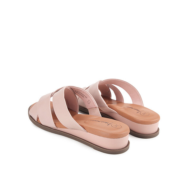 Hush Puppies Sandal Wanita Flats Jolly Cross In Pink