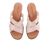 Hush Puppies Sandal Wanita Flats Jolly Cross In Pink