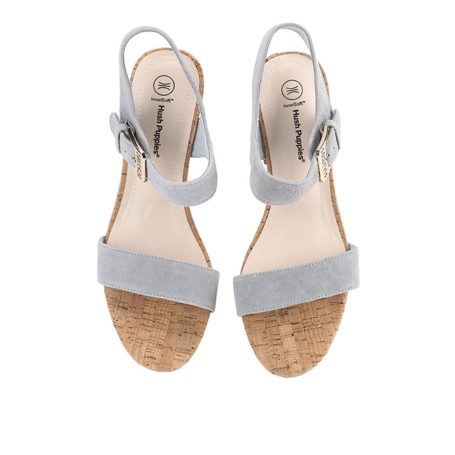 Hush Puppies Sepatu Wanita Heels Mimiko Hush In Blue
