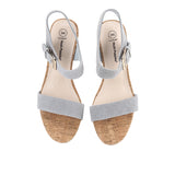 Hush Puppies Sepatu Wanita Heels Mimiko Hush In Blue