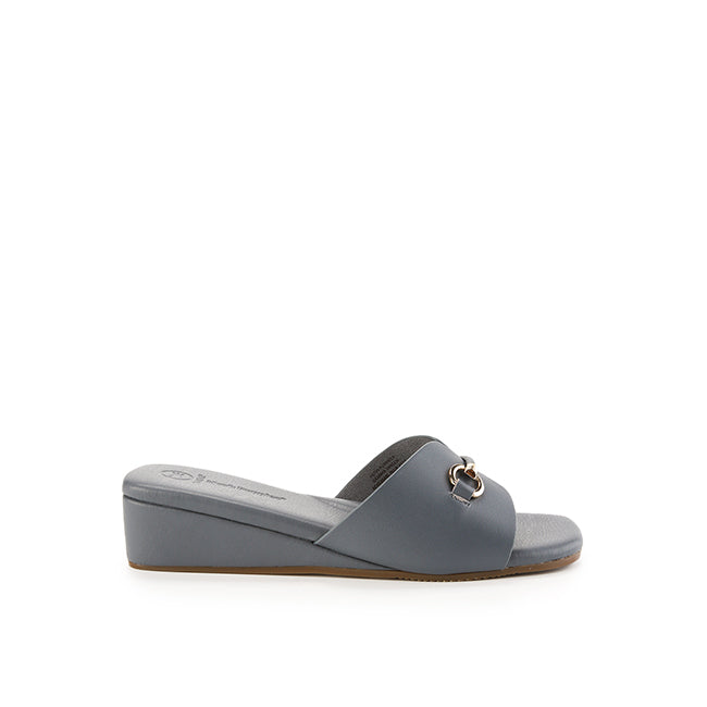 Hush Puppies Sandal Wanita Flats Gemma Jansen In Blue
