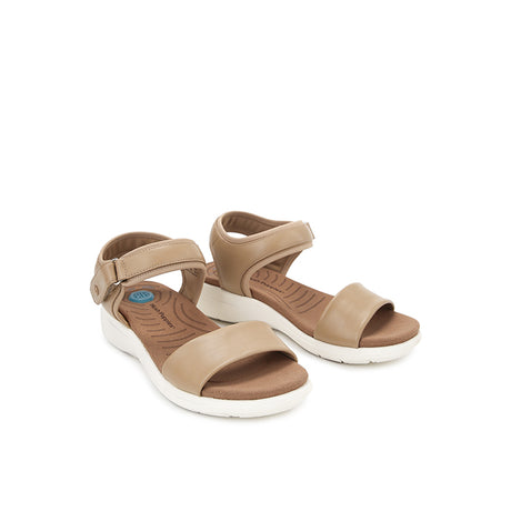 Hush Puppies Sandal Wanita Straps Hilda Tr In Beige