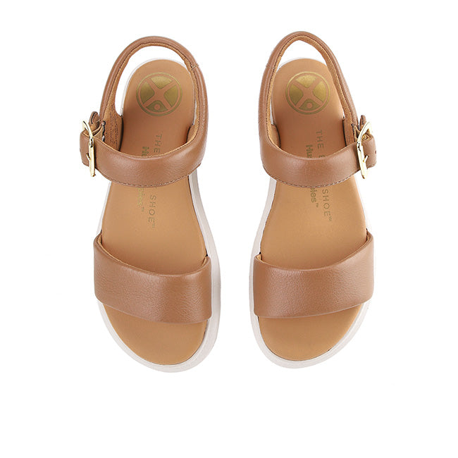 Uplift Qtr Strap In Tan Leather