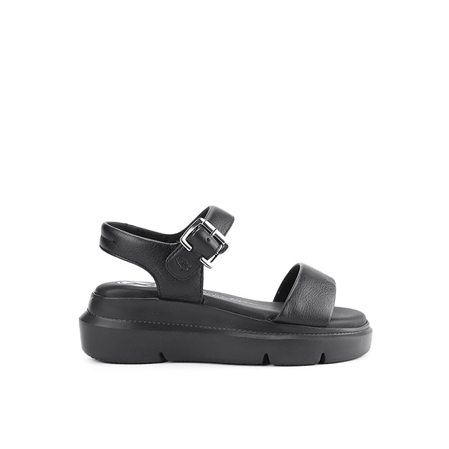 Uplift Qtr Strap In Bold Black Leather