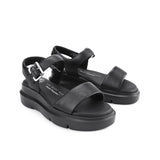Uplift Qtr Strap In Bold Black Leather