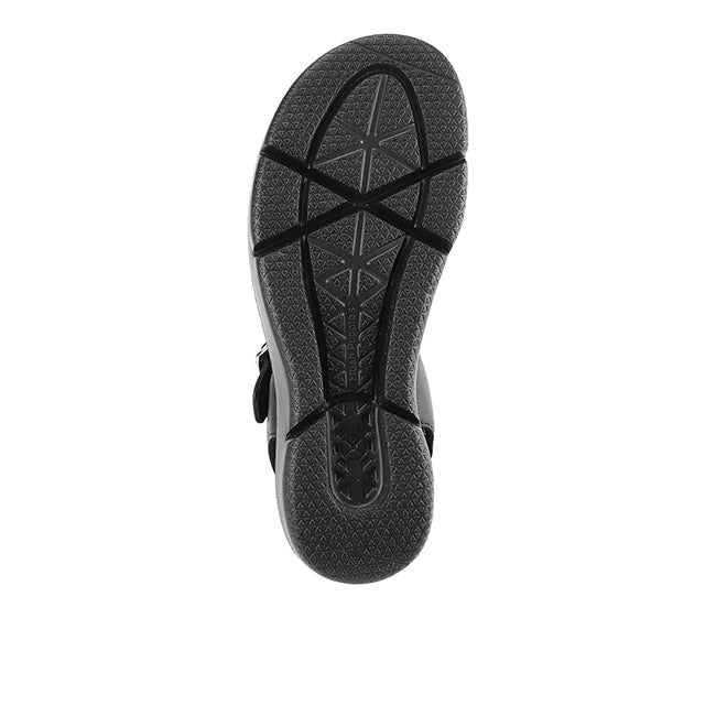 Uplift Qtr Strap In Bold Black Leather