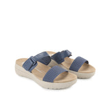 Hush Puppies Women Breathe Gore Slide In Vintage Indigo Leather