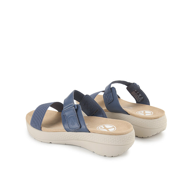 Hush Puppies Women Breathe Gore Slide In Vintage Indigo Leather