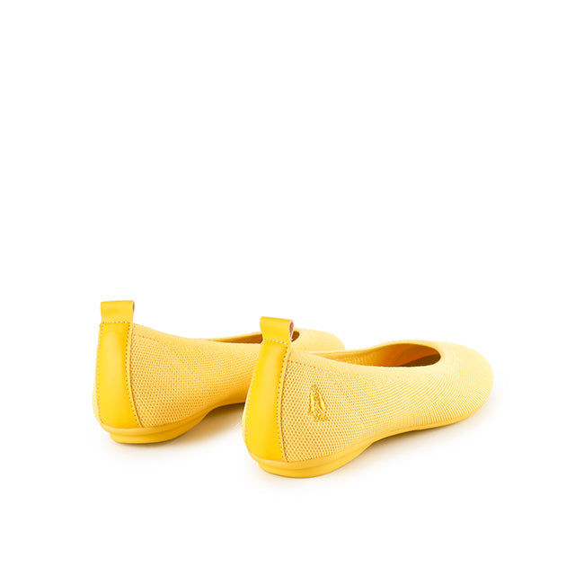 Hush Puppies Sepatu Flats Wanita Abigail Lazy In Yellow