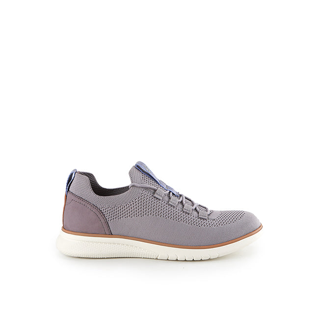 Hush Puppies Sepatu Lace Up Wanita Advance Knit Laceup In Smoke Grey Textile