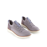 Hush Puppies Sepatu Lace Up Wanita Advance Knit Laceup In Smoke Grey Textile