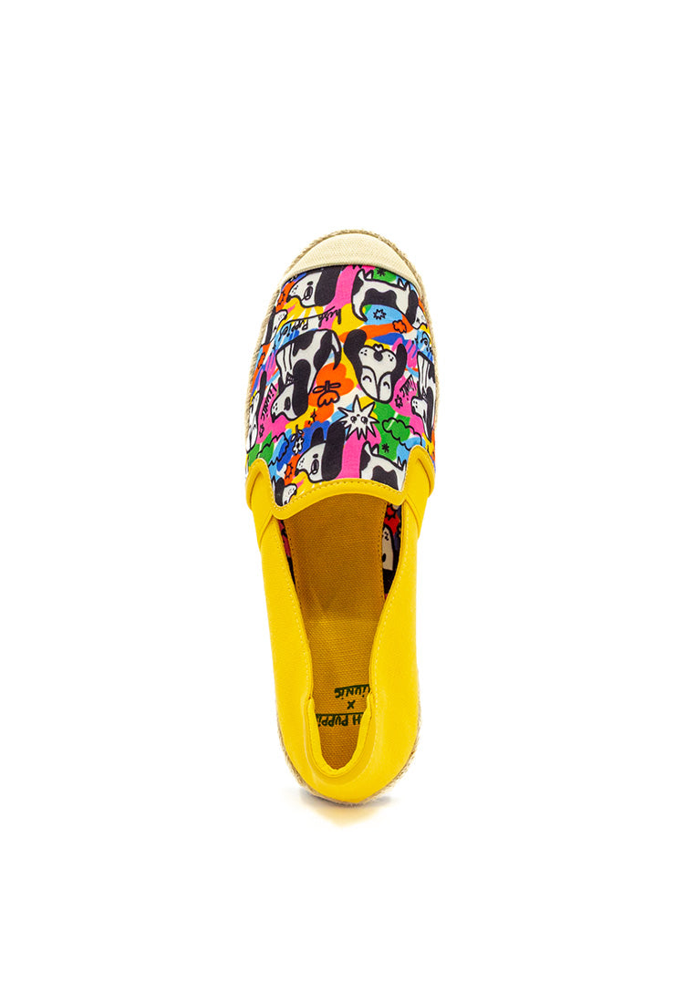 Hush Puppies Sepatu Wanita Others Mercedes Liunic Pattern In Yellow