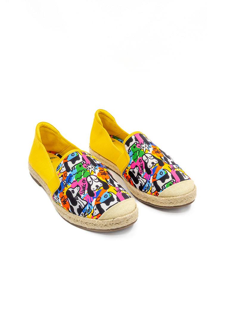 Hush Puppies Sepatu Wanita Others Mercedes Liunic Pattern In Yellow