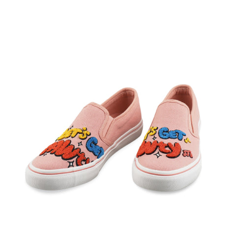 Hush Puppies Sepatu Wanita Slip On Josie Pawty In Nude Pink