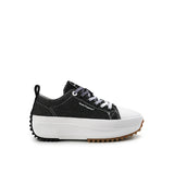 Hush Puppies Sepatu Wanita Sneakers Devyn Louisa In Black