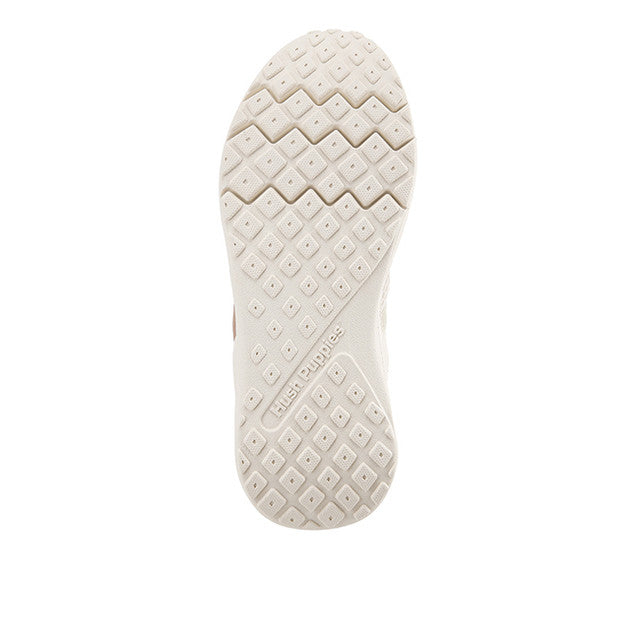 Hush Puppies Sepatu Wanita Sneakers Seventy8 Runner In Light Stone Textile