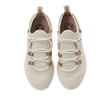 Hush Puppies Sepatu Wanita Lace Up Elevate Knit Lace In Vanilla Cream Knit
