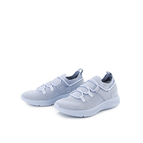 Hush Puppies Sepatu Wanita Lace Up Elevate Knit Lace In Mild Blue Knit