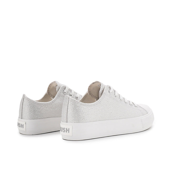 Hush Puppies Shoes Wanita Sneakers Marcella In Silver