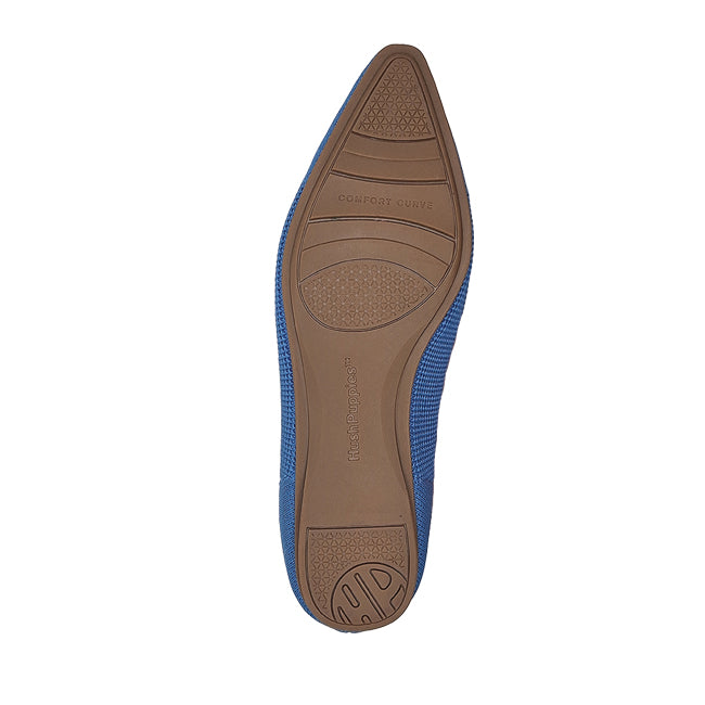 Hush Puppies Sepatu Wanita Flats Arlette In Blue