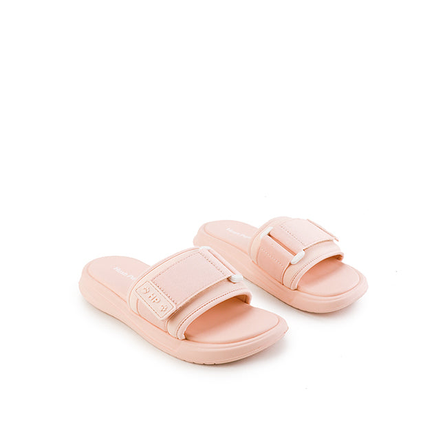 Hush Puppies Sandal Slip On Wanita Fayola Slip On In Nude Pink