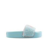 Hush Puppies Sandal Wanita Slide Kawaii Pawty In Blue