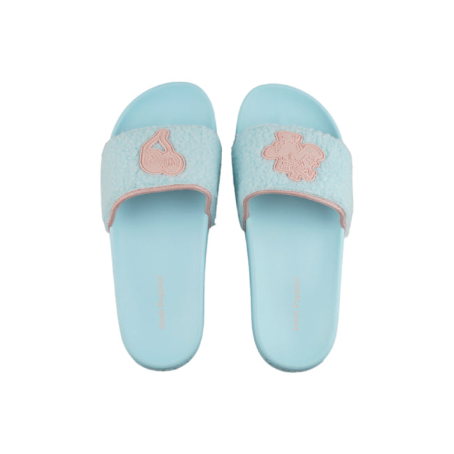 Hush Puppies Sandal Wanita Slide Kawaii Pawty In Blue
