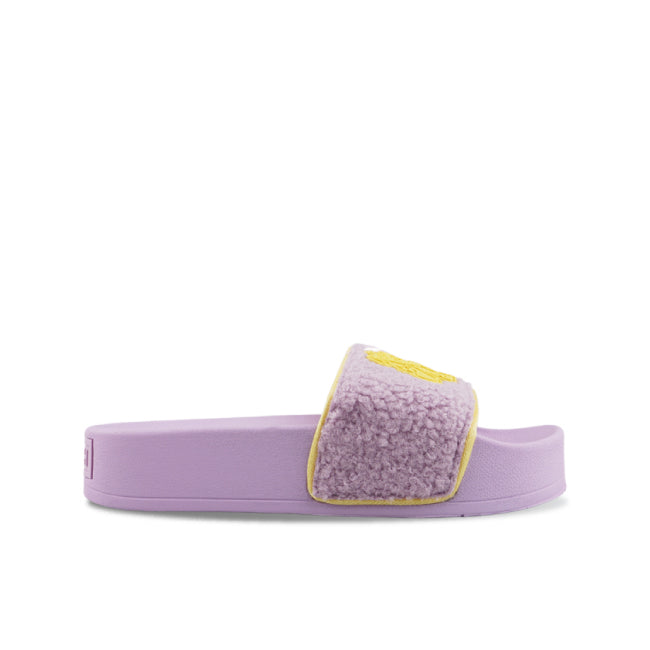 Hush Puppies Sandal Wanita Slide Kawaii Pawty In Lilac