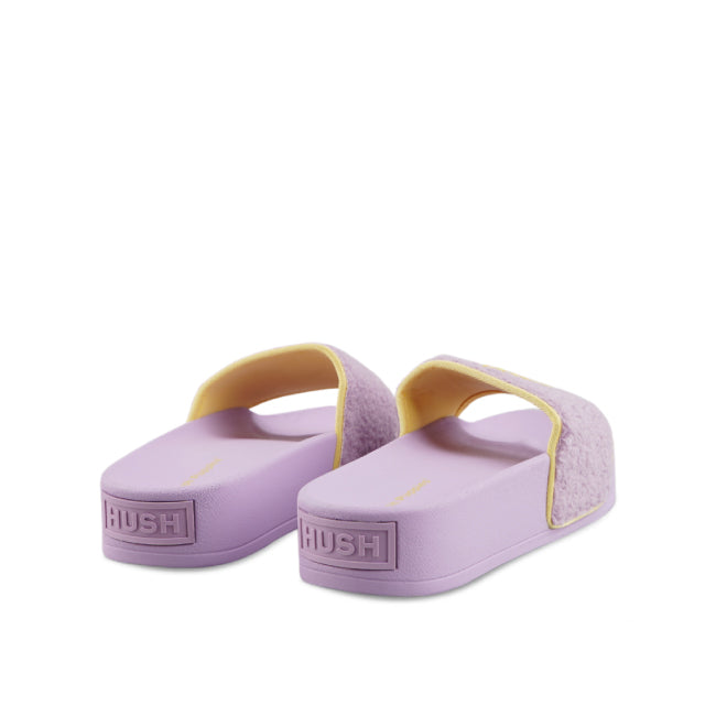 Hush Puppies Sandal Wanita Slide Kawaii Pawty In Lilac