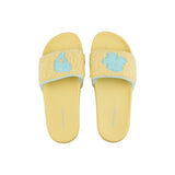 Hush Puppies Sandal Wanita Slide Kawaii Pawty In Yellow