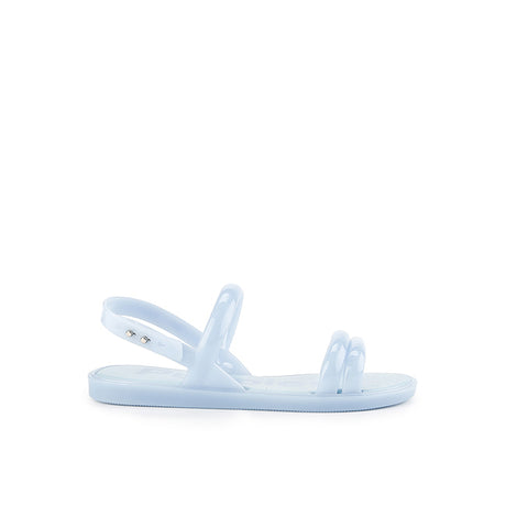Hush Puppies Sandal Wanita Flats Catalina In Light Blue