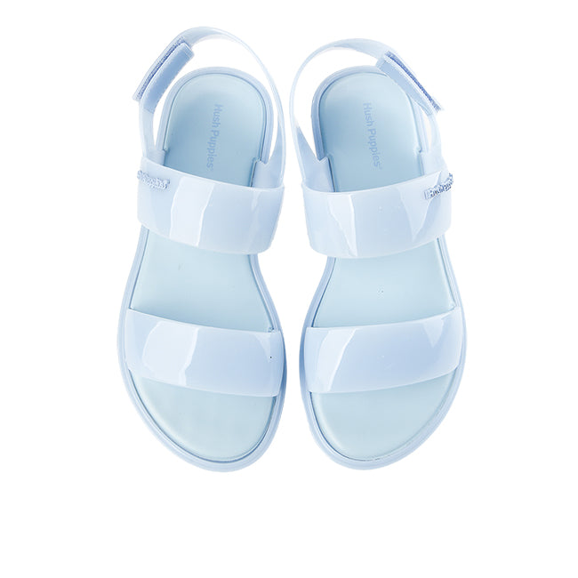 Hush Puppies Sandal Wanita Flats Rowan In Blue