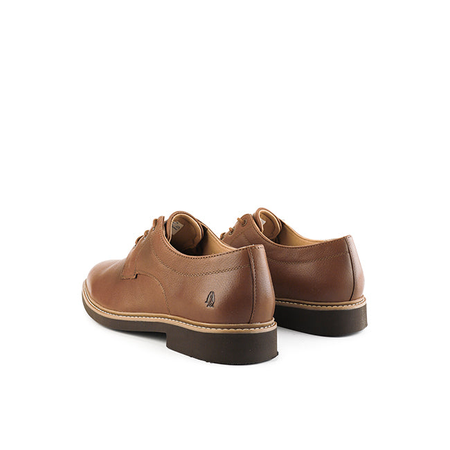 Hush Puppies Sepatu Dress Pria Detroit Pt Oxford In Cognac Leather