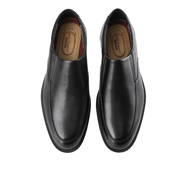 Hush Puppies Sepatu Pria Slip On Irving Banker In Black