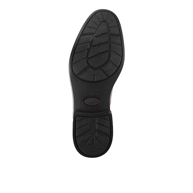Hush Puppies Sepatu Pria Slip On Irving Banker In Dark Brown