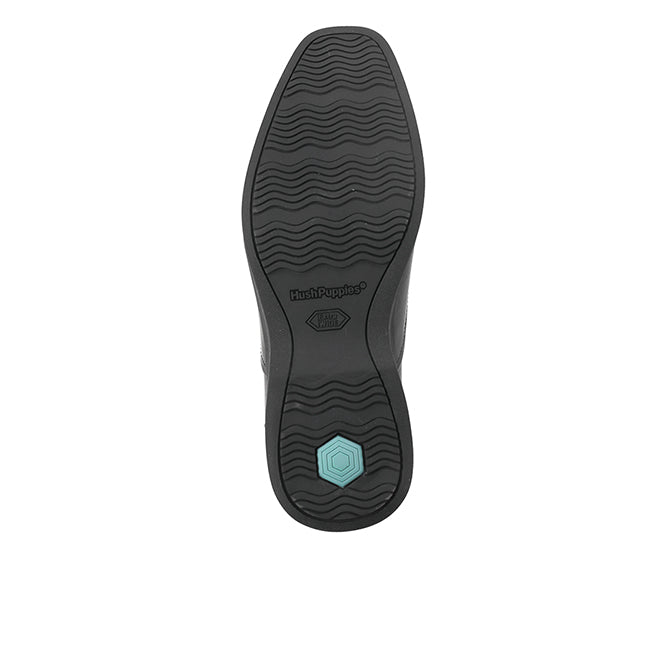 Hush Puppies Sepatu Pria Bono Claris Slip On In Black