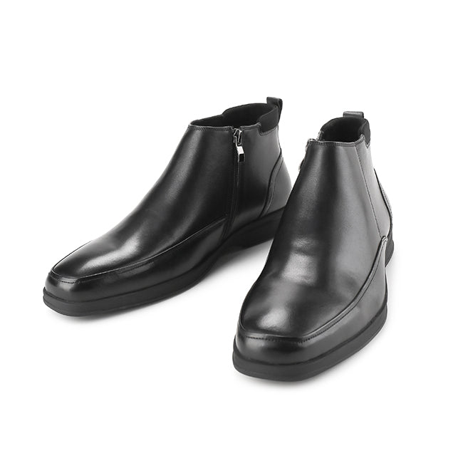 Hush Puppies Sepatu Pria Bono Claris Zip Boots In Black