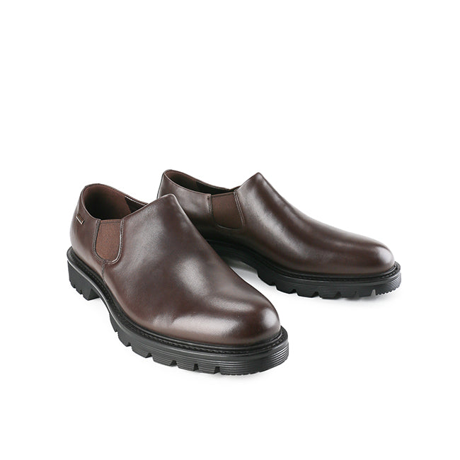 Hush Puppies Sepatu Pria Mason Slip On In Coffee