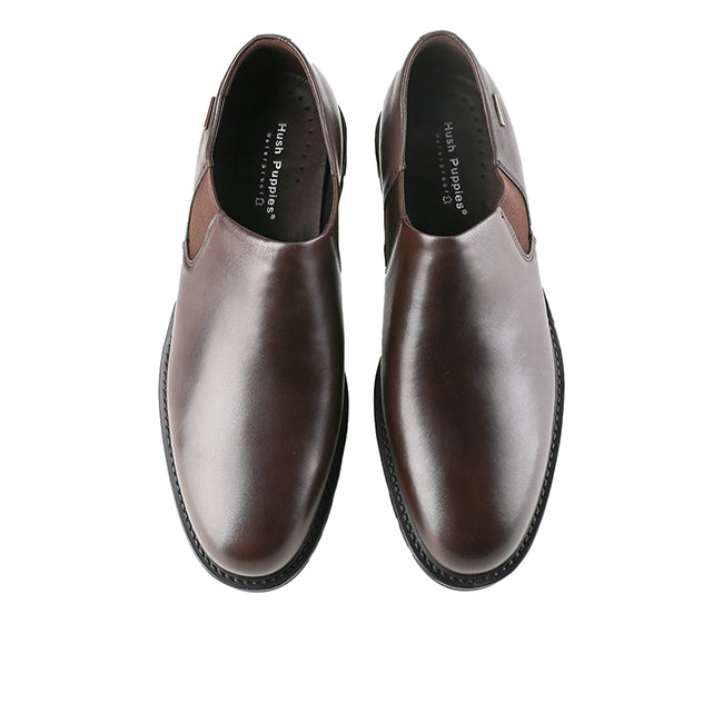 Hush Puppies Sepatu Pria Mason Slip On In Coffee